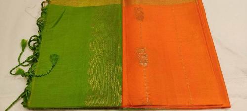 SOFT SILK SAREE WITH BLOUSE